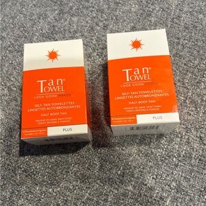 Tan Towel Self-Tan Towelettes - Orange